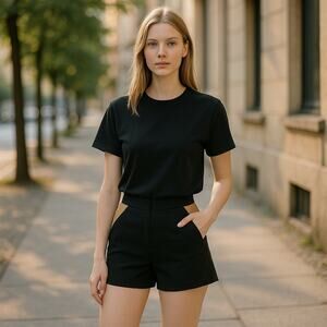 Women’s Korean Fashion Tailored Dressy Shorts